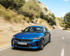 Kia Stinger blue dynamic  (20)
